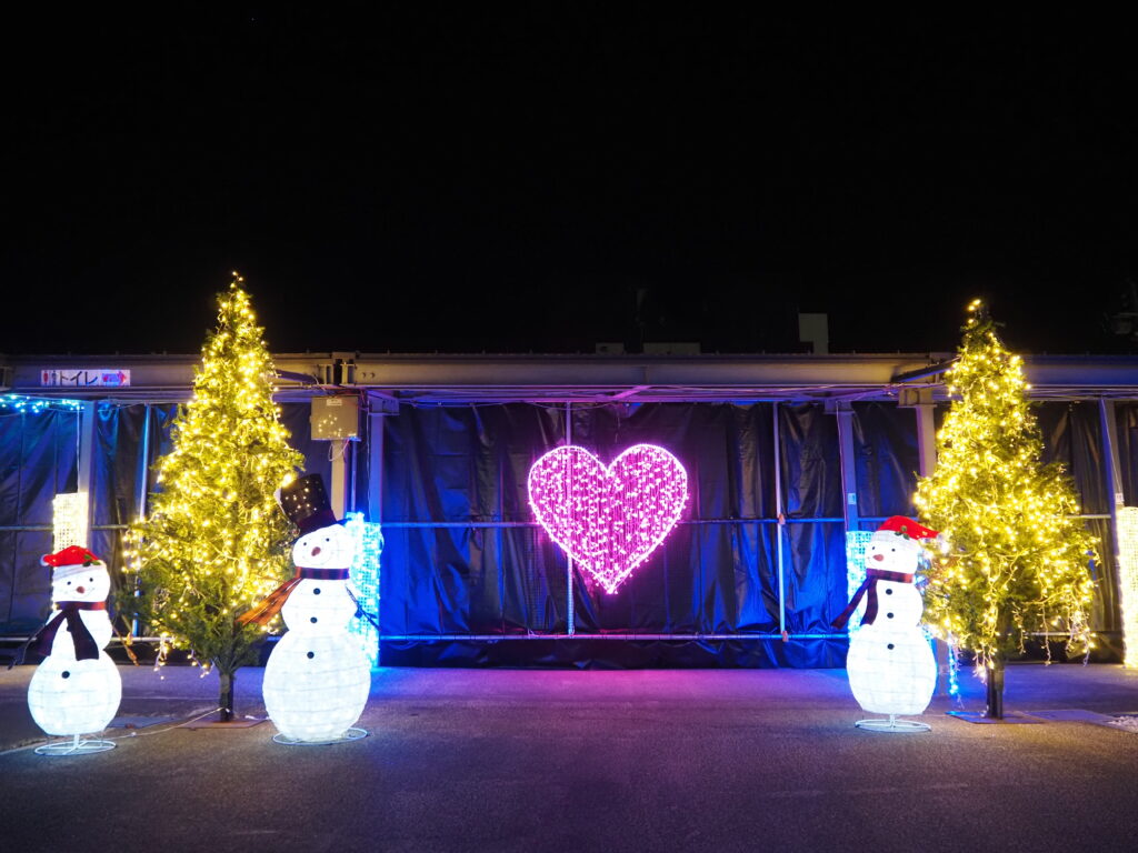 まちの駅・旭座　イルミネーション