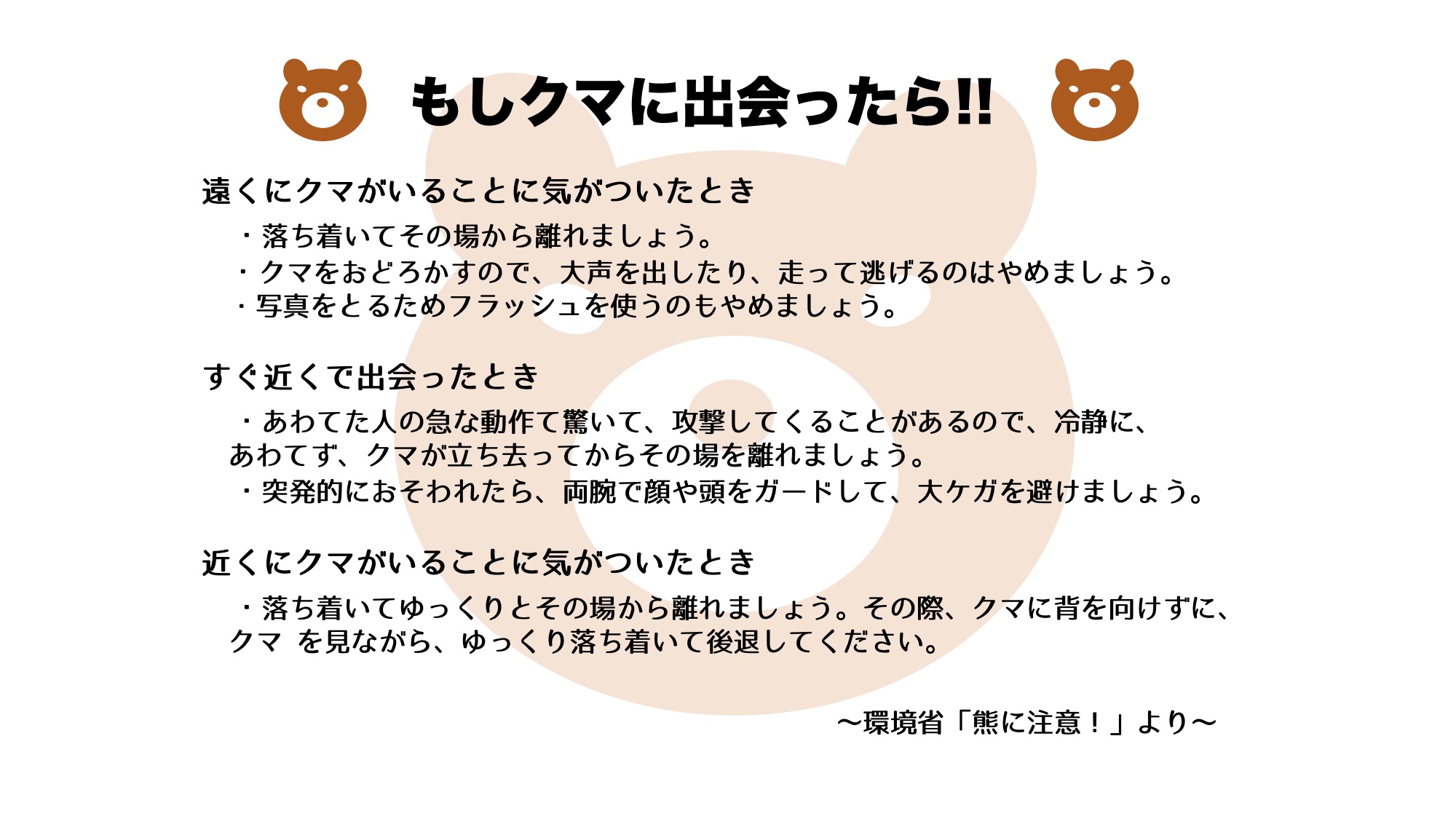 登山道で熊との遭遇にご注意ください | 【小浜市公式】若狭おばま観光