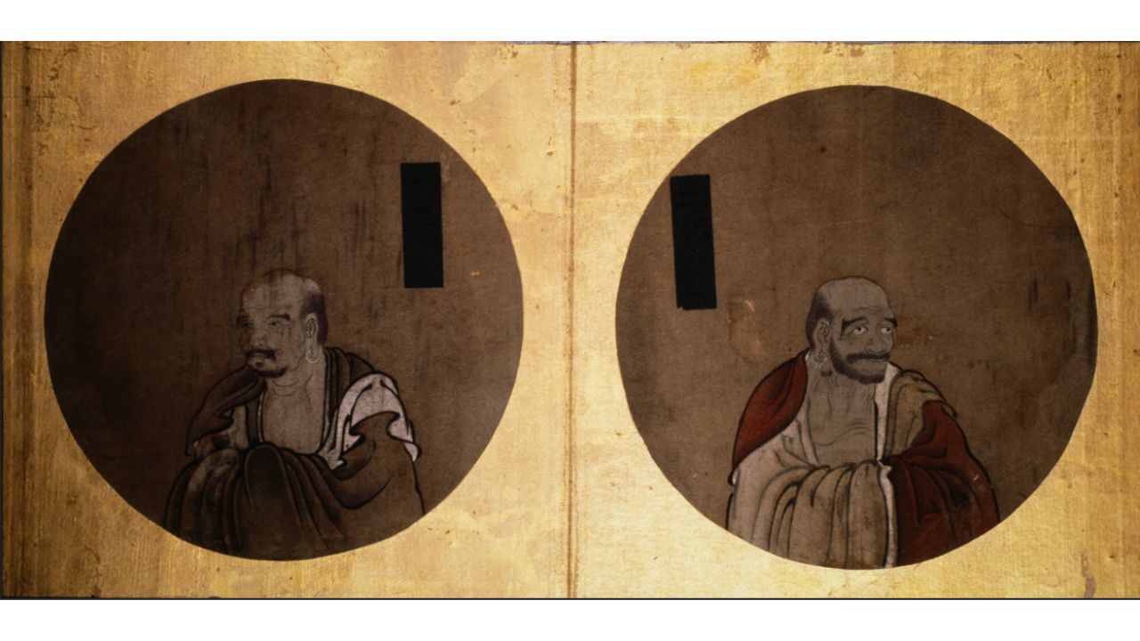 折本紙本著色西天廿八祖之肖像 | 【小浜市公式】若狭おばま観光サイト